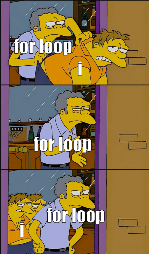 For Loop Meme